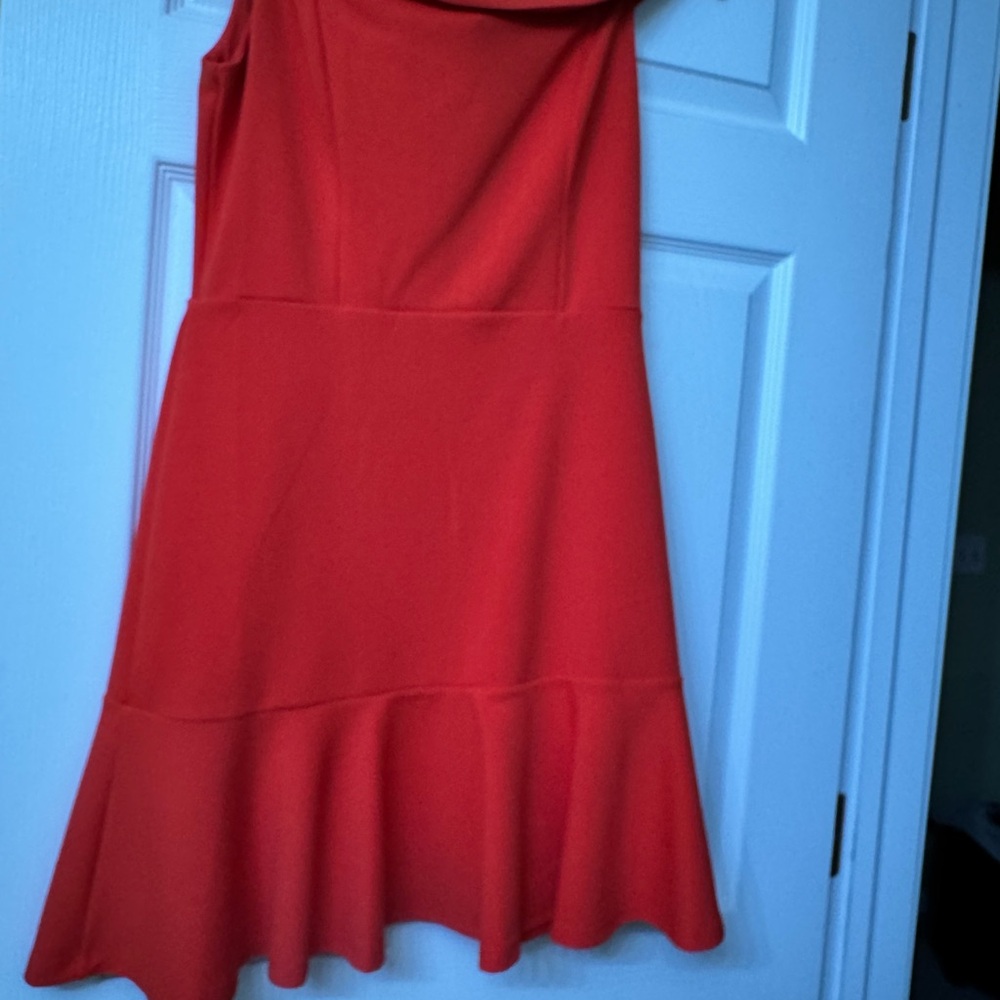 Elegant Red Women's Dress